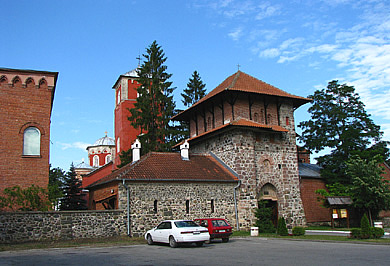manastir Ziča - četvrt grada Kraljeva 